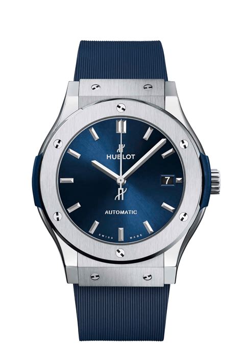 hublot classic blue dial|Classic Fusion Titanium Blue 45 mm .